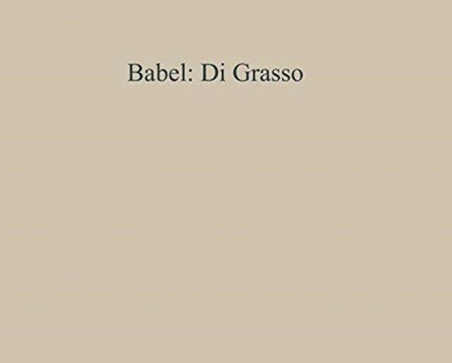 Book cover of: Di Grasso. By: BABEL