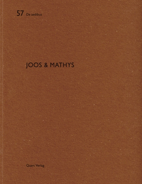 Joos and Mathys: De aedibus