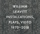 Book cover of: William Leavitt. By: William Leavitt