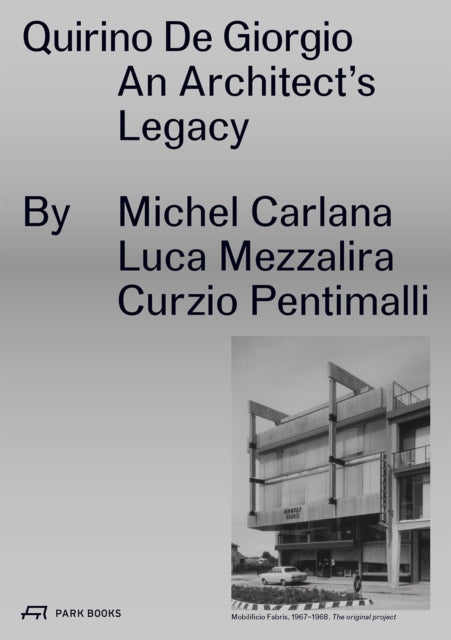 Book cover of: Quirino De Giorgio. By: Michel Carlana