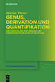 Book cover of: Genus, Derivation und Quantifikation. By: Martina Werner
