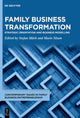 Book cover of: Family Business Transformation. By: Stefan Märk
