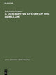 Book cover of: descriptive syntax of the Ormulum. By: Robert Allen Palmatier