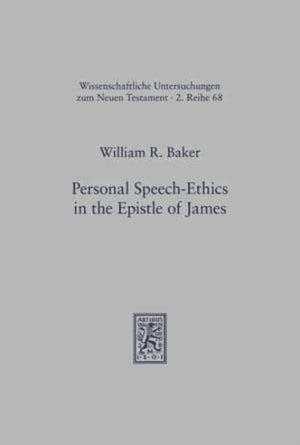 Personal Speech-Ethics in the Epistle of James
