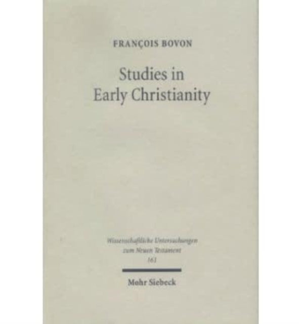 Book cover of: Studies in Early Christianity