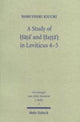 Book cover of: Study of Hata' and Hatta't in Leviticus 4-5