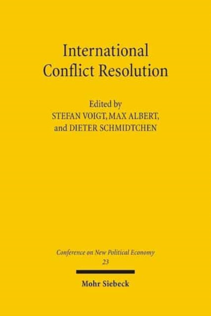 Book cover of: Conferences on New Political Economy