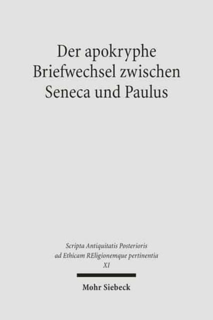 Book cover of: Der apokryphe Briefwechsel zwischen Seneca und Paulus