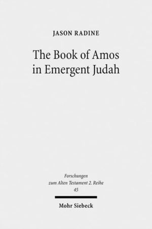 Book of Amos in Emergent Judah