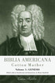 Book cover of: Biblia Americana. By: Mather, Cotton