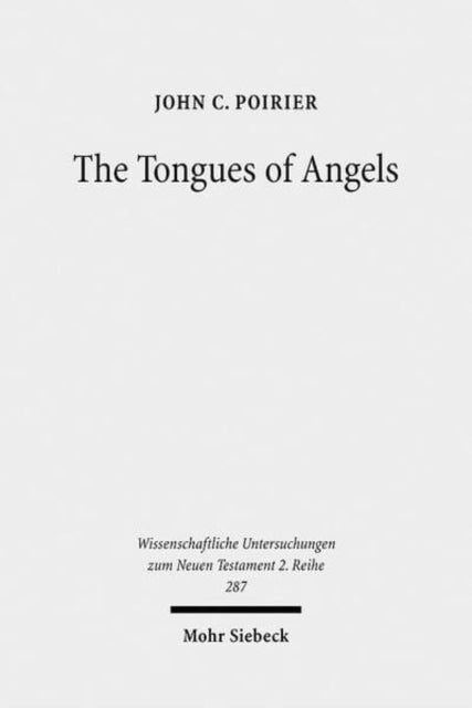 Book cover of: Tongues of Angels. By: John C. Poirier