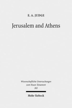 Jerusalem and Athens