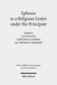Book cover of: Ephesos as a Religious Center under the Principate. By: Allen Black