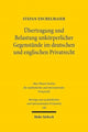 Book cover of: Ubertragung und Belastung unkorperlicher Gegenstande im deutschen und englischen Privatrecht. By: Stefan Enchelmaier