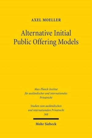 Alternative Initial Public Offering Models