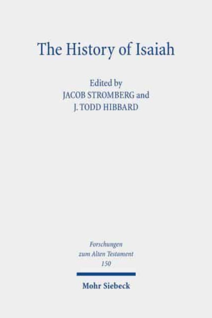 Book cover of: History of Isaiah. By: Jacob Stromberg