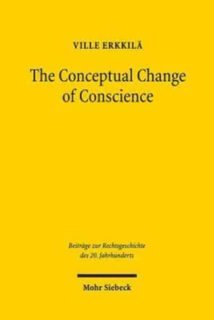 Book cover of: Conceptual Change of Conscience. By: Ville Erkkilä
