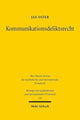 Book cover of: Kommunikationsdeliktsrecht. By: Jan Oster