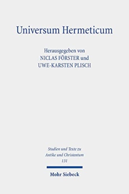 Book cover of: Universum Hermeticum. By: Niclas Förster