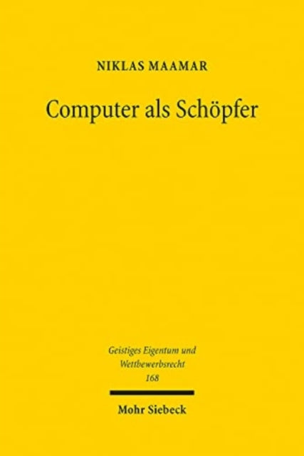 Book cover of: Computer als Schopfer. By: Niklas Maamar