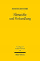 Book cover of: Hierarchie und Verhandlung. By: Dominik Rennert