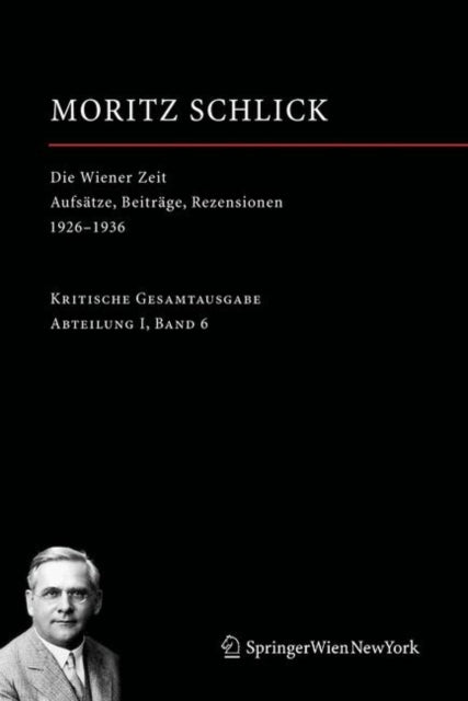 Book cover of: Die Wiener Zeit. By: Moritz Schlick
