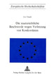 Book cover of: Die staatsrechtliche Beschwerde wegen Verletzung von Konkordaten. By: Urs Vetsch