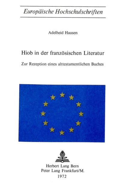 Book cover of: Hiob in der franzoesischen Literatur