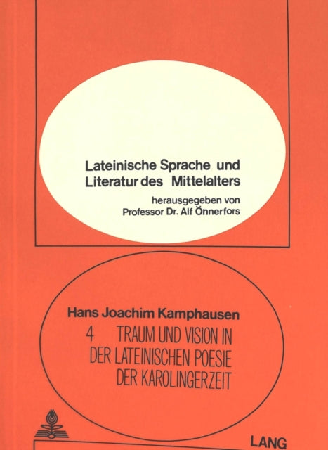 Book cover of: Traum und Vision in der lateinischen Poesie der Karolingerzeit
