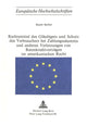 Book cover of: Rechtsmittel des Glaeubigers und Schutz des Verbrauchers bei Zahlungsaeumnis und anderen Verletzungen von Ratenkreditvertraegen im amerikanischen Recht