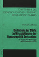 Book cover of: Die Ordnung der Staedte im Wirtschaftsraum der Bundesrepublik Deutschland