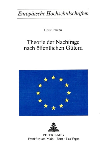 Book cover of: Theorie der Nachfrage nach oeffentlichen Guetern