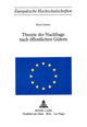 Book cover of: Theorie der Nachfrage nach oeffentlichen Guetern