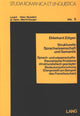 Book cover of: Strukturelle Sparchwissenschaft und Semantik