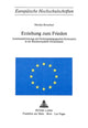 Book cover of: Erziehung zum Frieden