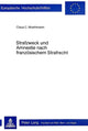 Book cover of: Strafzweck und Amnestie nach franzoesischem Strafrecht