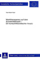 Book cover of: Markttransparenz auf dem Arzneimittelmarkt - ein Konsumtheoretischer Ansatz