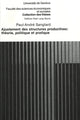 Book cover of: Ajustement des structures productives: theorie, politique et pratique. By: Paul-André Sanglard