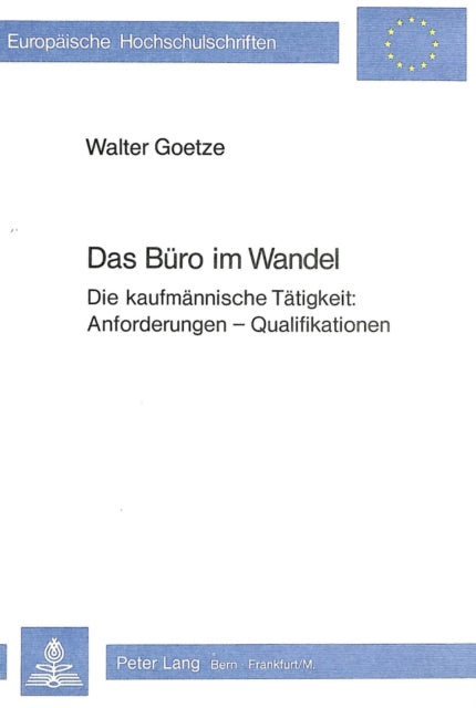 Book cover of: Das Buero im Wandel