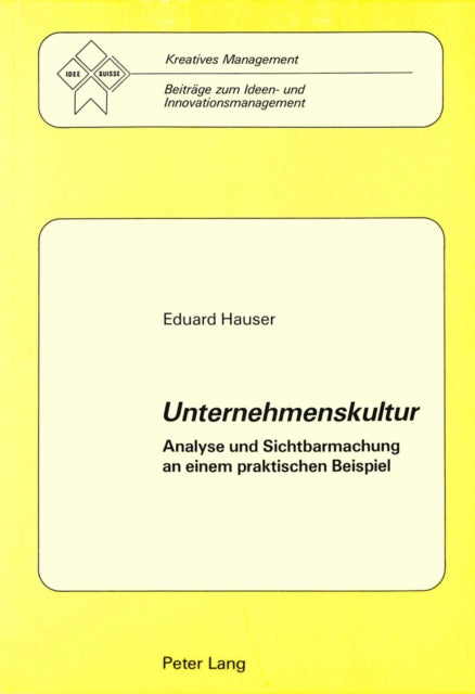 Book cover of: Unternehmenskultur