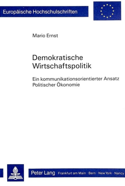 Book cover of: Demokratische Wirtschaftspolitik