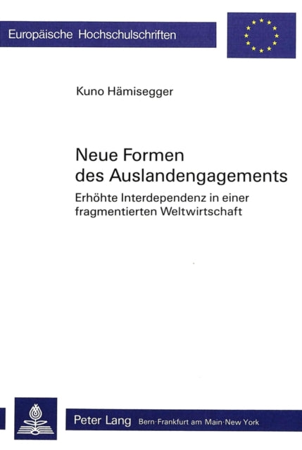 Book cover of: Neue Formen des Auslandengagements