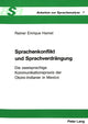 Book cover of: Sprachenkonflikt und Sprachverdraengung