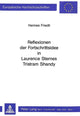Book cover of: Reflexionen der Fortschrittsidee in Laurence Sternes Tristram Shandy