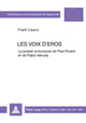 Book cover of: Les voix d'Eros