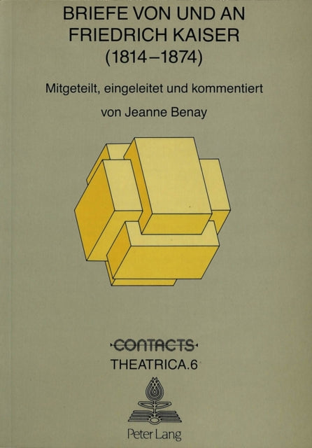 Book cover of: Briefe von und an Friedrich Kaiser (1814-1874)