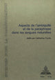 Book cover of: Aspects de l'ambiguite et de la paraphrase dans les langues naturelles