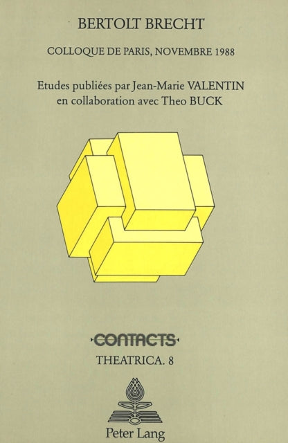 Book cover of: Bertolt Brecht
