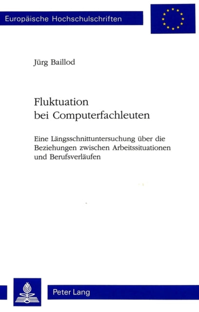 Book cover of: Fluktuation Bei Computerfachleuten