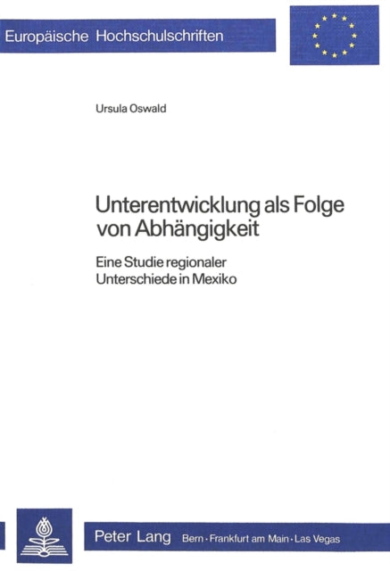 Book cover of: Unterentwicklung als Folge von Abhaengigkeit